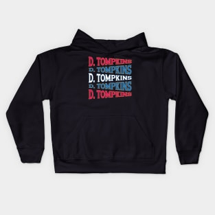 NATIONAL TEXT ART DANIEL TOMPKINS Kids Hoodie